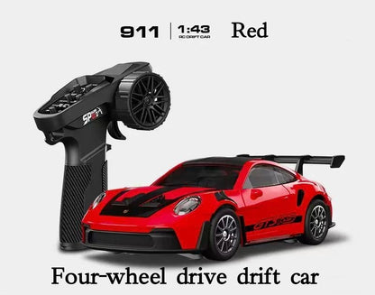 911GT3RS Kvarrada transmisio drivanta teleregita aŭto